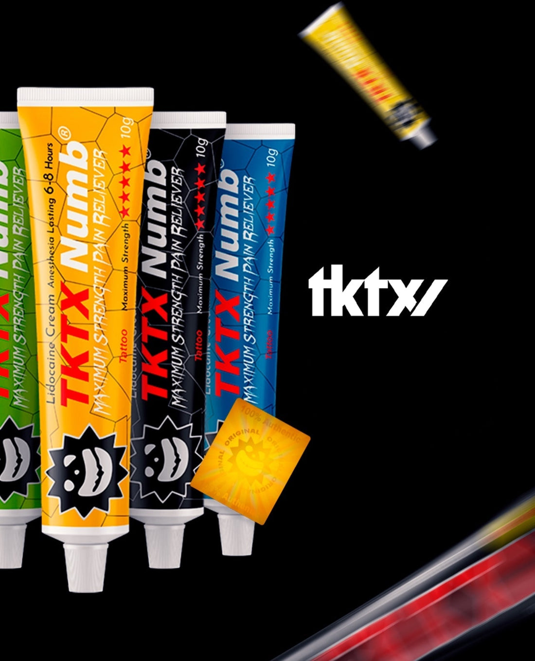 Les meilleures crèmes TKTX Gold et Black