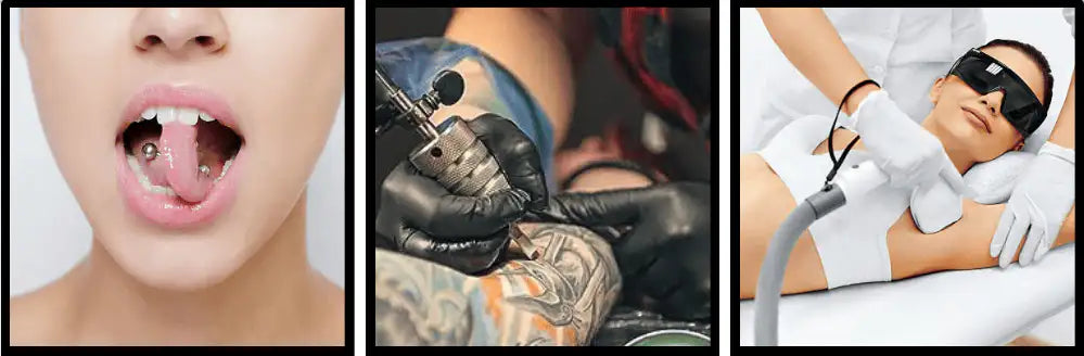 Cremas TKTX, Gel y Spray - Pack Total