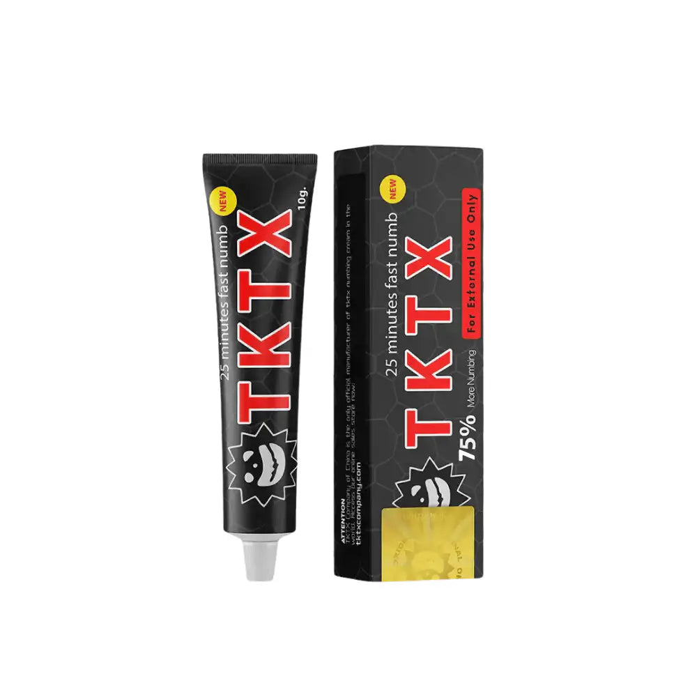 LA MEILLEURE CRÈME ANESTHÉSIQUE TKTX Noir pour TATOUAGE | épilation à la cire | FORAGE | MICROBLADING | Anti-douleur 🤩