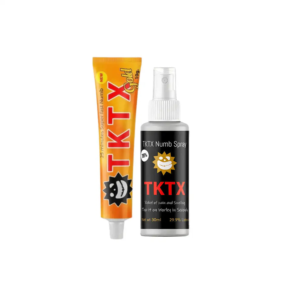 Crema TKTX + Spray Numb - Pack TKTX DUO