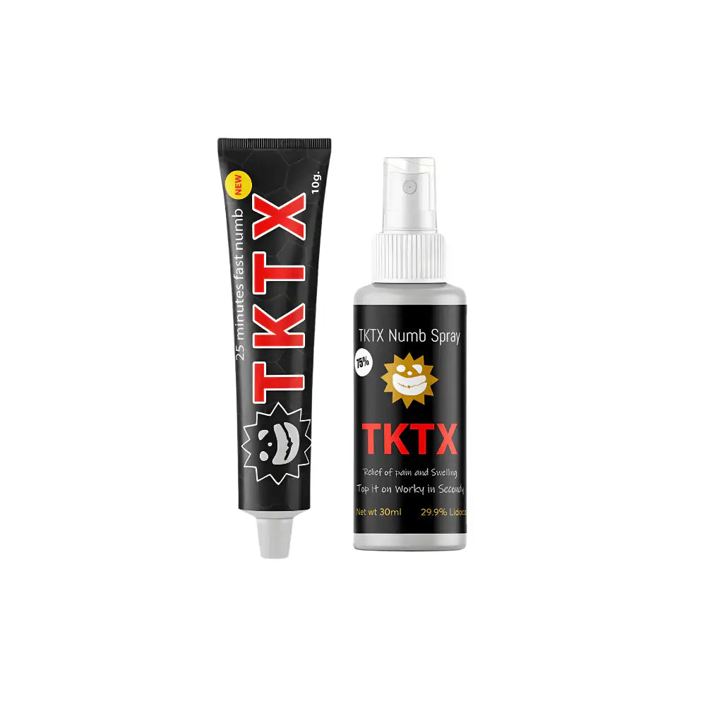 Crema TKTX + Spray Numb - Pack TKTX DUO