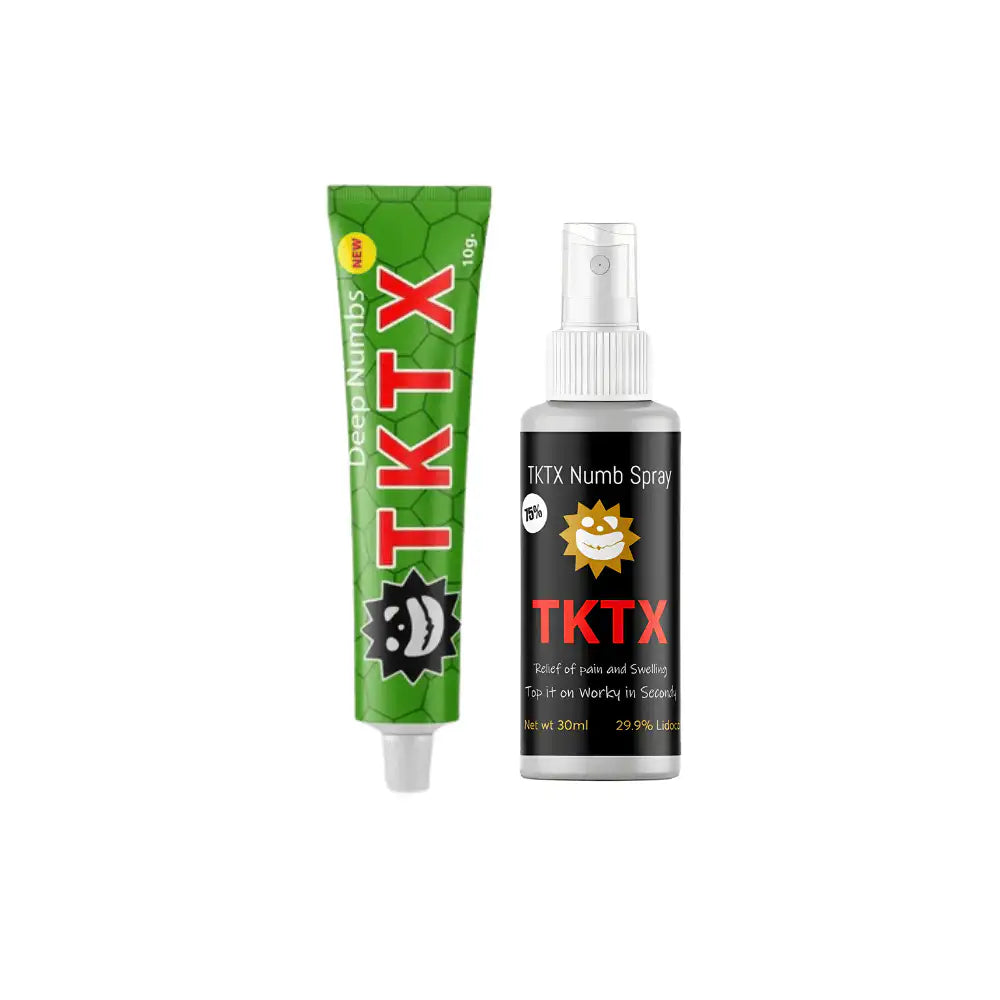 Crema TKTX + Spray Numb - Pack TKTX DUO
